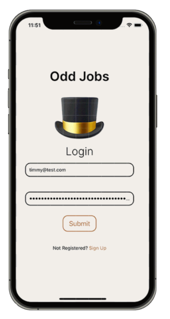 Image of OddJobs project